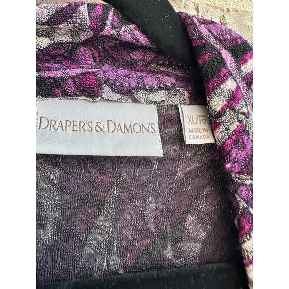 Draper's & Damons Vintage Cover up Size XL - Picture 3 of 4